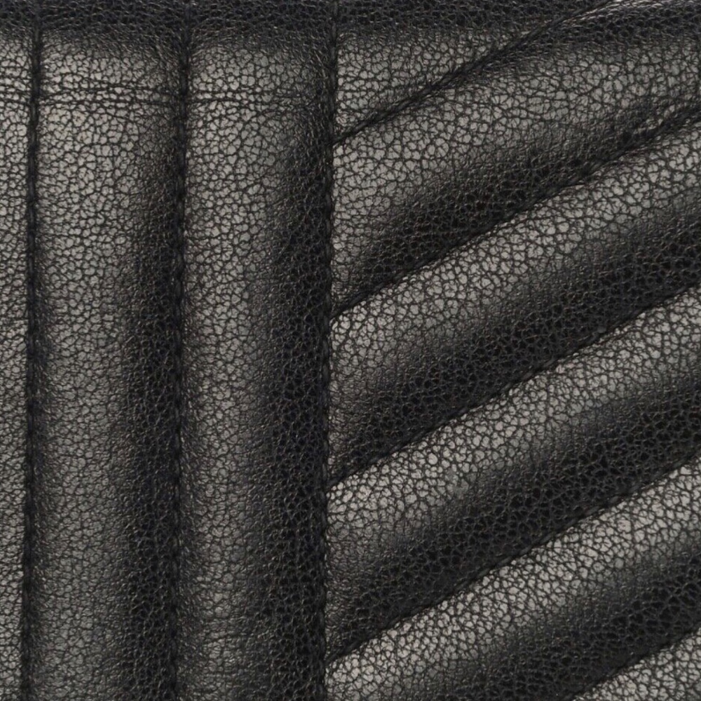 Saint Laurent Lambskin Mixed Matelasse Quilted Large Monogram Envelope - Picture 13 of 14